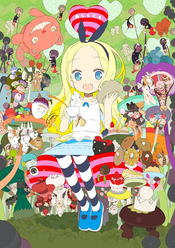 電撃大王GENESIS 2010AUTUMNは、綴じ込み付録にokamaの特大ポスターも付けている。