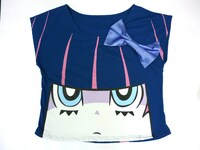 「PaSwG×galaxxxy パンティ＆ストッキングフェイスアップTシャツ」のストッキングバージョン。(C)2010 GAINAX/GEEKS (C)Joe International. All Rights Reserved.