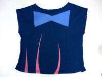 コラボTシャツ「ストッキング」モデルのバックデザイン。(C)2010 GAINAX/GEEKS (C)Joe International. All Rights Reserved.