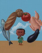 本秀康、“食”のロードムービーのビジュアル描き下ろす