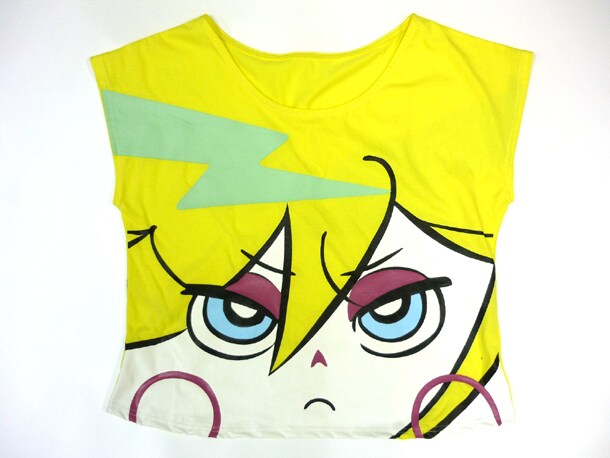 コラボTシャツ「パンティ」モデルのフロントデザイン。(C)2010 GAINAX/GEEKS (C)Joe International. All Rights Reserved.