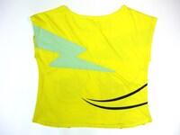 「PaSwG×galaxxxy パンティ＆ストッキングフェイスアップTシャツ」のパンティバージョン裏面。(C)2010 GAINAX/GEEKS (C)Joe International. All Rights Reserved.