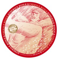 「おぼれるルシウス マウスパッド」イメージ。なかなか豪快なおぼれっぷり。