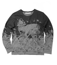 カットソーのチャコール前面。（C）三浦建太郎 / 白泉社