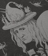 カットソーのチャコール。（C）三浦建太郎 / 白泉社