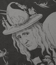 カットソーのチャコール。（C）三浦建太郎 / 白泉社