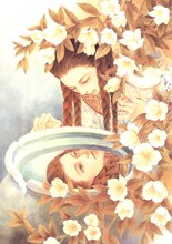 「今市子画集 錆の泉」より「盗賊の水さし」。