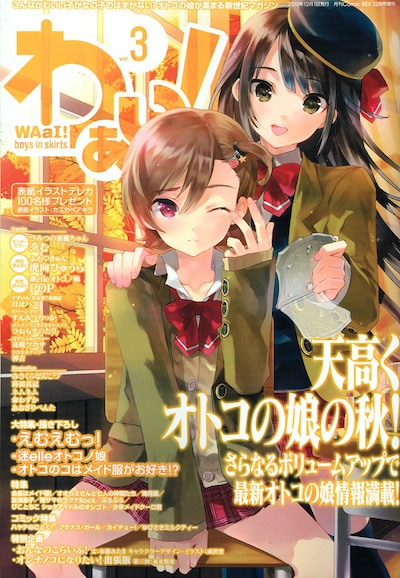 わぁい！Vol.3。表紙はカスカベアキラが担当。