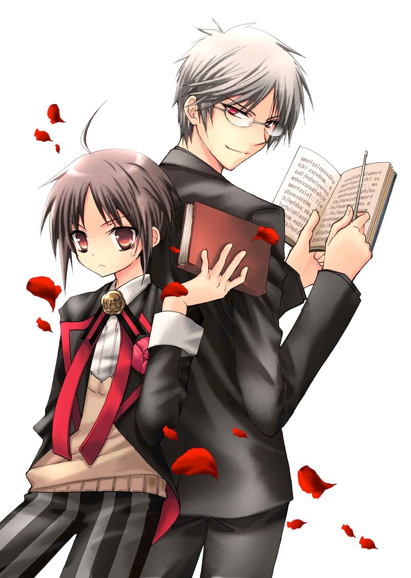 方條ゆとり＆望月菓子「悪魔屋敷の教育係」カット。