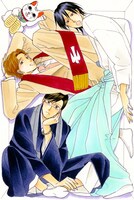 月刊flowers 12月号で全員サービスを行っている複製原画のイラスト。フレームから外すとさらに……？