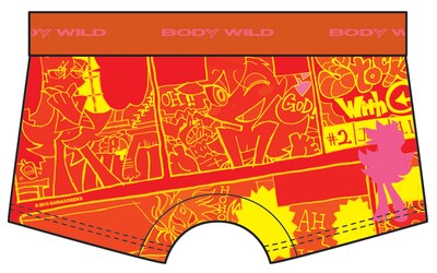 GAINAX+imagejackによる男性用パンツのバック。