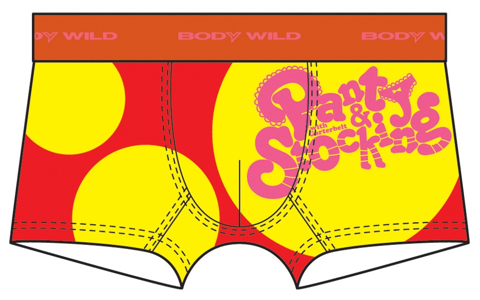 GAINAX+imagejackによる男性用パンツのフロント。