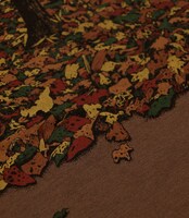 「一反もめん-Long Sleeve-［栗色（Brown）］」(C)水木プロダクション