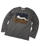 「一反もめん-Long Sleeve-［炭色（Charcoal）］」(C)水木プロダクション