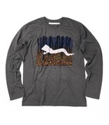 「一反もめん-Long Sleeve-［炭色（Charcoal）］」(C)水木プロダクション