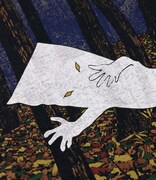 「一反もめん-Long Sleeve-［炭色（Charcoal）］」(C)水木プロダクション