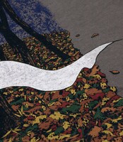 「一反もめん-Long Sleeve-［炭色（Charcoal）］」(C)水木プロダクション