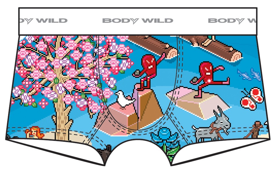 Eboyによる男性用パンツのフロント。