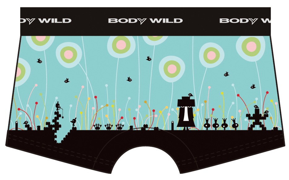 Rolitoによる男性用パンツのバック。
