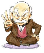 週刊ビッグコミックスピリッツ48号にて、インタビューに登場した猪熊滋悟郎。(C)浦沢直樹・スタジオナッツ／小学館