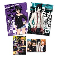 F賞「クリアファイルセット」のうち「集合デザインセット」。(C)久保帯人／集英社・テレビ東京・dentsu・ぴえろ(C)劇場版BLEACH製作委員会 2010