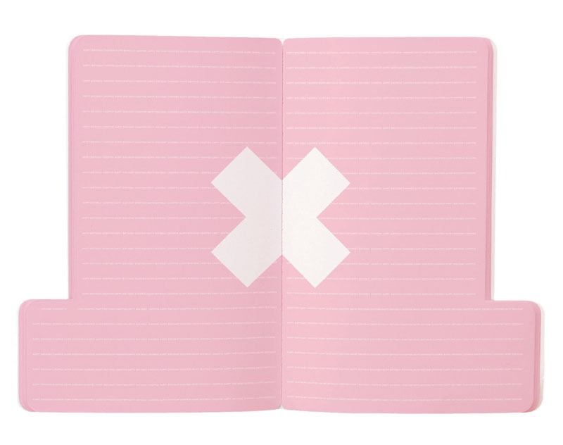 H賞「チャーム付きペン＆ステーショナリーセット」のダイカットノート中身。(C)尾田栄一郎／集英社・フジテレビ・東映アニメーション