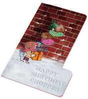 H賞「チャーム付きペン＆ステーショナリーセット」のダイカットノート。(C)尾田栄一郎／集英社・フジテレビ・東映アニメーション