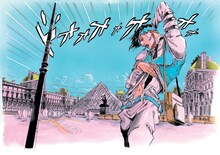 荒木飛呂彦「岸辺露伴 ルーヴルへ行く」　(C)Musée du Louvre Éditions / Futuropolis /LUCKY LAND COMMUNICATIONS 2009 by HIROHIKO ARAKI