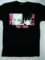 Tシャツ「パンティ＆ストッキング with ガーターベルト・DATEN TONIGHT」のフロント。(C)2010 GAINAX/GEEKS　(C)1999 HARDCORE CHOCOLATE