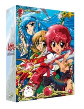 「魔法騎士レイアース」DVD-BOX。ジャケットは石田敦子描き下ろし。 (C)CLAMP/講談社・TMS