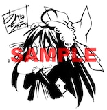 阿倍野ちゃこのサイン色紙。(C)阿倍野ちゃこ／角川書店