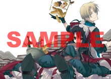 特製図書カードに使用される阿倍野ちゃこのイラスト。(C)阿倍野ちゃこ／角川書店