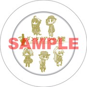 CHAN×COイラストによる特製あげパン皿