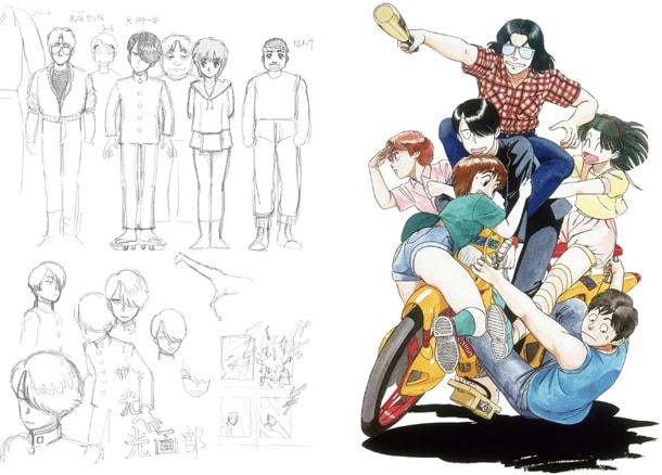 「鉄腕バーディー EVOLUTION」6巻初版限定版に付く画集より。