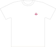 「イムリ×テルマエ・ロマエ」Tシャツ表。♨マークは2種類あり、こちらは赤色バージョン。