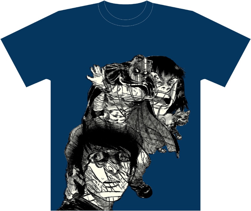 新井英樹「SCATTER―あなたがここにいてほしい―」Tシャツ表