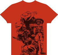 うすね正俊「砂ぼうず」Tシャツ表。