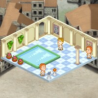 大浴場拡張中期イメージ。