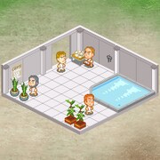 大浴場拡張初期イメージ。