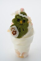 白哉のわかめ大使パフェ　(C)久保帯人／集英社・テレビ東京・dentsu・ぴえろ　(C)劇場版BLEACH製作委員会 2010