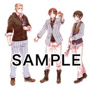 ヘタリア画集のカバーイラスト公開！制作過程も収録