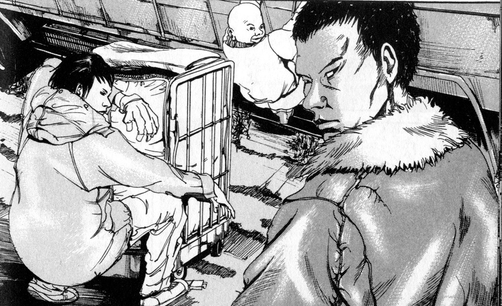 原作「SMUGGLER」より左から砧、ジジイ、丈。（c）真鍋昌平／講談社