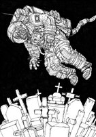 全員サービスのカレンダーイメージ。※画像は制作中のものです(C)林田球／小学館