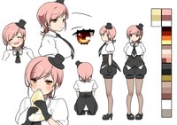 ぴぃちゃんの双子の姉、くぅちゃん。 (C)一迅社／HTPJ