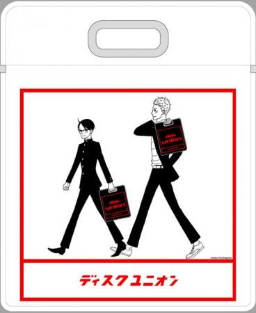 「坂道のアポロン」とディスクユニオンによる「コラボレーションキャリングバッグ　イラストVer.」表面。