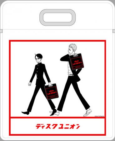 「坂道のアポロン」とディスクユニオンによる「コラボレーションキャリングバッグ　イラストVer.」表面。