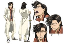 天蓬元帥（CV：石田彰）のキャラクター設定表。 （C）峰倉かずや・一迅社／最遊記外伝製作委員会 2010