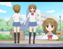 三浦千尋のキャラクター設定画 （C）2011 佐野妙／竹書房