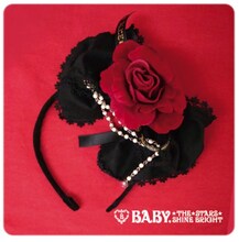 「蔵之介バラコサージュ付きカチューシャ」4725円。(C)東村アキコ・講談社/海月姫製作委員会