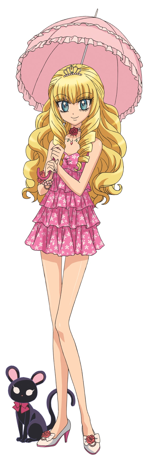 DVDに収録されるアニメ「姫ギャル♥パラダイス～まぢで恋する5秒前ッスー!?の巻～」のイメージ。(C)和央明／小学館